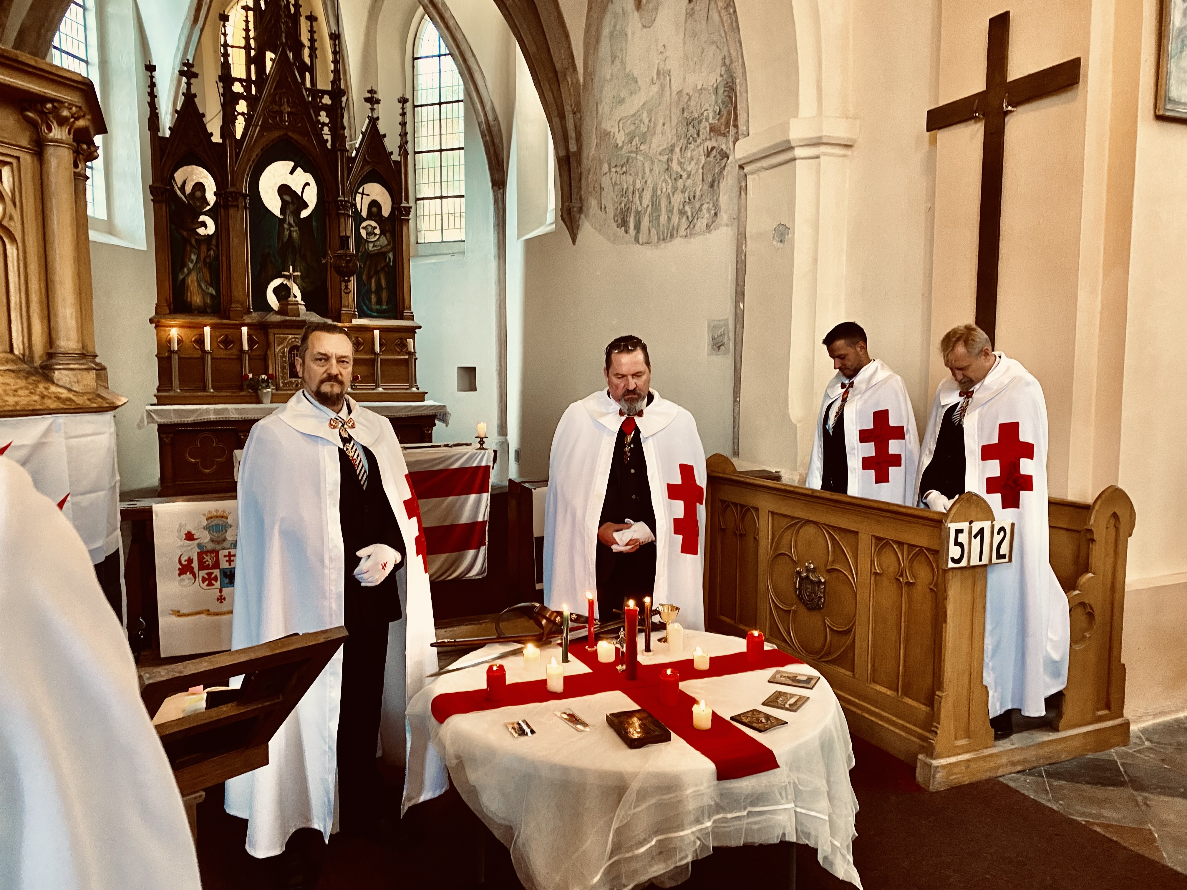 Noc kostelů 2023 Templářského Řádu